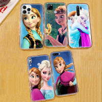 โปร่งใส เคสโทรศัพท์ หรับ OPPO Reno 2F 4F 5 2Z 4 5Z 8T Reno 6 6Z 8 5F F9 2 F7 Pro Lite Protective ปก Anna Frozen