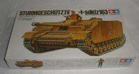 Tamiya 35087 1/35ชุดประกอบโมเดลรถถังสงครามโลกครั้งที่สองเยอรมัน Sturmgeschutz Stugg Iv.kfz 163