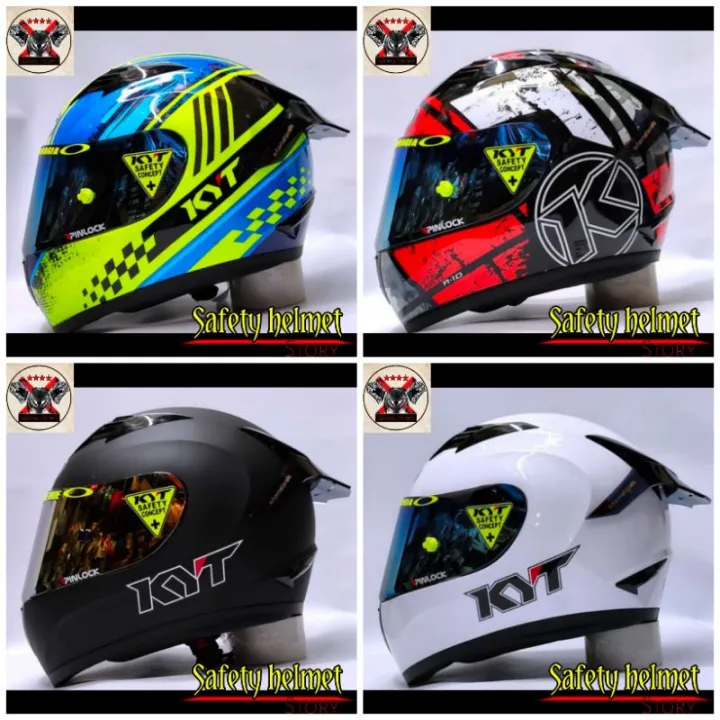 Helm Full Face KYT R10 Original Custom Helm Pria Helm Murah Helm
