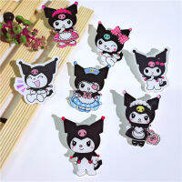 การ์ตูนน่ารัก Sanrio Kuromi Series เข็มกลัดอะคริลิคกระเป๋า Pin Diy อุปกรณ์เสริมจี้ศัพท์มือถือ Patch ตกแต่งอะนิเมะของเล่นสำหรับ Girl