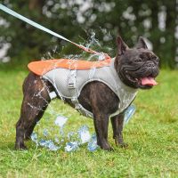 Dog Harness Cooling Summer Outdoors Breathable Pet Reflective Vest Dog Cooling Jacket for Small Medium Large Dogs