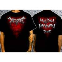 เสื้อยืดพรีเมี่ยมเสื้อยืดเสื้อเชิ้ตพิมพ์ลายโลโก้ / deathmetal slaming brutal Music Shirt