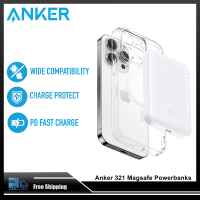 Anker 321 Magsafe Powerbanks ไร้สายเอาท์พุต5000 A1616ตัวชาร์จไร้สาย MAh 12วัตต์ใช้กับ iPhone 12/13/14ซีรีส์