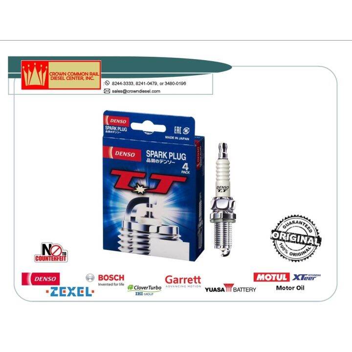 Original DENSO Spark Plug K20TT (4's) | Lazada PH