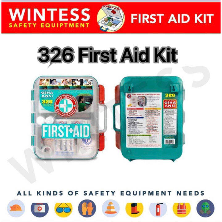 First Aid Kit 326 Osha Ansi FIRST AID KIT 326 | Lazada PH