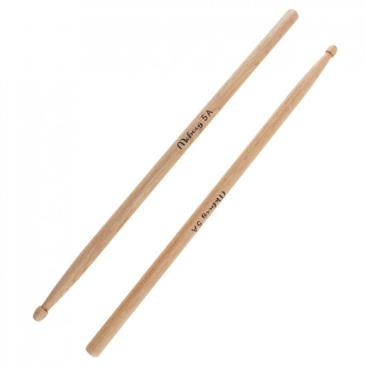 worth-buy-1คู่-hickory-drum-sticks-5a-music-band-jazz-percussion-เครื่องดนตรี-accessories