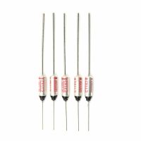 New 5PCS SF70E -SF240E Thermal Fuse 10A 250V  Thermal Cutoffs  Degree Temperature Fuses Electrical Circuitry Parts