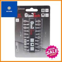 ดอกไขควง GIANTTECH รุ่น G254046 ขนาด PH2 x 45 มม. (ชุด 10 ชิ้น) สีเงิน **สามารถออกใบกำกับภาษีได้ค่ะ**