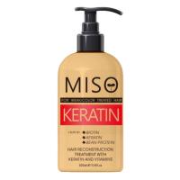 MISO เคราตินสด สำหรับผมแห้งเสียมากเพื่อทดแทนการยืด สำหรับผมที่ผ่าน ฟอก ย้อมสีบ่อย ปลายช้อตแห้งเสีย กู้ผมเสียเร่งด่วน