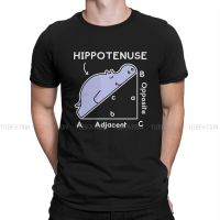 Hypotenuse Graphic Tshirt Math Style Streetwear Comfortable T Shirt Men Short Sleeve Special Clothes