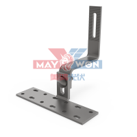 solar mounting parts - Hook Type 06,1 package include 1 pieces,model：MW-RC-HK06, MW-ST6.3*65 , MW-NS-M8*25