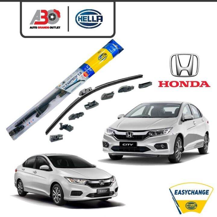 SPECIAL PROMO !!! HELLA Nanotechnology Wiper Blades Set Honda City All
