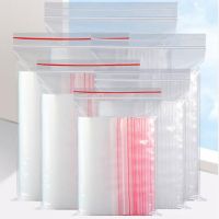 200pcs/pack Jewelry food storage Ziplock Zip Zipped Lock Reclosable Plastic Poly Clear Bags Thickness 0.05mm