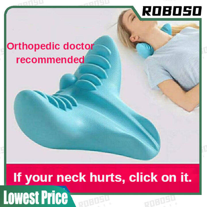 Neck and Shoulder Relaxer, Cervical Traction Device for TMJ Pain Relief and Cervical Spine