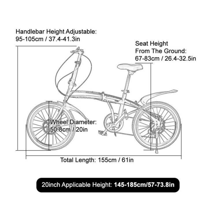 boutique-จักรยาน-จักรยานพับน้ำหนักเบา-20-นิ้วจักรยานพับ-foldable-bicycle-จักรยานเสือภูเขา-ดิสก์เบรกคู่-ปรับความเร็วได้-จักรยานนักเรียน-ติดตั้งฟรี-จักรยานพับได้-จักรยานพกพา