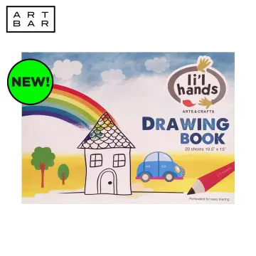 Drawing book Art by Kids 16 leaves