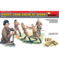 โมเดลประกอบ MiniArt 1/35 MI35153 SOVIET TANK CREW AT WORK