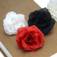 [HOT QINLXKLWGGH 554] Cabezas De Flores Artificiales De Seda Para Decoración De Boda Accesorio De Flores Grandes Y Falsas Para Manualidades Bricolaje Coche 50 Piezas/ 6Cm