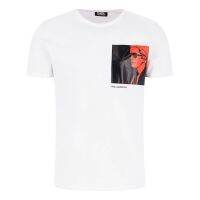 Karl Lagerfeld graphic cotton O-neck T-shirt for men