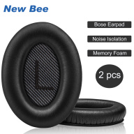 New Bee Thay thế Bịt tai 2 miếng Cách ly tiếng ồn Đệm tai bằng bọt bộ nhớ cho QC35, QC25, QC15, QC2 Ae2 Ae2i Ae2W SoundTrue Replacement Earpad thumbnail