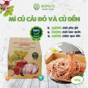 HCMMì củ cải đỏ và củ dền hữu cơ ANPASO hộp 120gr mỳ rau củ hữu cơ bổ sung