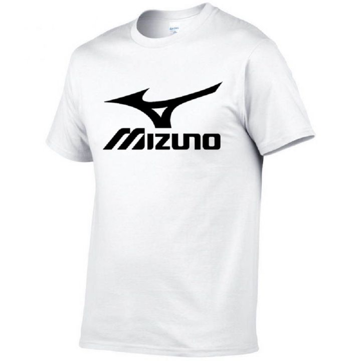 mizuno-เสื้อยืดผู้ชายใหม่2-2023ฤดูร้อนแฟชั่นแขนสั้นลำลองเสื้อผ้าฝ้ายเสื้อยืดเท่ๆเสื้อผ้าหน้าร้อนผู้ชาย