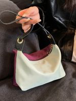 Nylon cloth bag womens 2023 new womens bag summer hit color fashion shoulder bag casual all-match niche underarm bag 【QYUE】