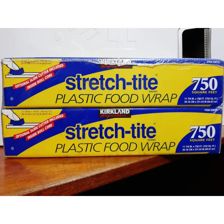 Kirkland Signature Stretchtite Plastic Food Wrap • 750sq.ft. • Made in USA easy to use Lazada PH