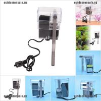 mini aquarium power filter waterfall water pump fish tan