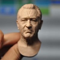 16 Scale The Irishman Robert De Niro Unpainted Head Model สำหรับ12Body DIY อุปกรณ์เสริม DIY