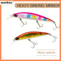 WENKEN ปลากะพง Pesca Issen เหยื่อปลอม เบ็ดตกปลา Minnow Lures Minnow เหยื่อ ล่อหล่อยาว