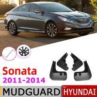 แผ่นกันโคลนรถยนต์สำหรับ Hyundai Sonata I45 YF 6th 6 Gen 2014 2013 2012 2011บังโคลนแผ่นบังโคลนอุปกรณ์ยางบังโคลน