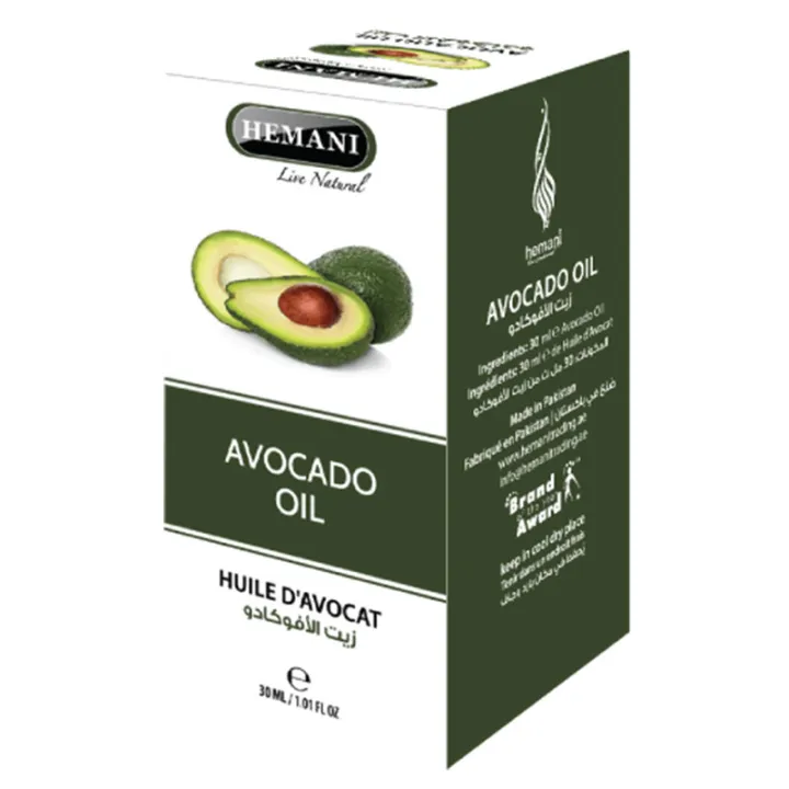 Hemani Live Natural AVOCADO Oil 30ml {Made in Pakistan} Lazada PH