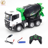 Hot Sale Huina 1557 1:18 Remote Control Engineering Vehicle Toy 9-channel Electric Mixer Model For Boys Birthday Gifts