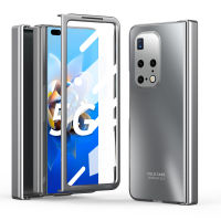 Huawei Mate X2 Case,Electroplated Hinge Full Protective Case with Built-in Screen Protector