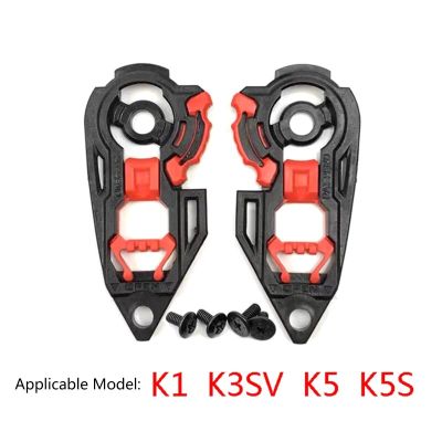 ：》{‘；； Shield Gear Base Tool Durable Left Right Plate Visor Plastic Plate With Screws For K3 K4 K1 K3SV K5
