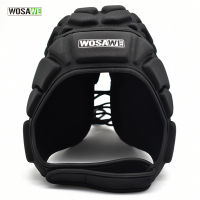 WOSAWE Goalkeeper Helmet Soft Shell Rugby Headguards Multi Sports Head Injury Protection Headgear Ski Surfing Cap