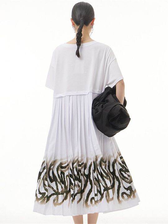 xitao-dress-goddess-fan-casual-loose-casual-print-dress