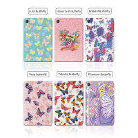 เคสแท็บเล็ตสําหรับ HUAWEI MatePad T10 9.7-นิ้ว / T10s 10.1-นิ้วรูปแบบผีเสื้อบินการป้องกันแบบรวมทุกอย่างฝาครอบขาตั้งพับพลิกได้ด้วยฟังก์ชั่นการนอนหลับและปลุกอัตโนมัติ