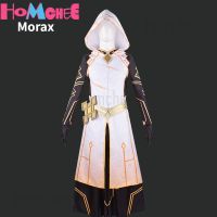 Zhongli Genshim Cosplay Costumes Rex Lapis Morax Outfits Wig Full Set Genshin Impact Zhongli Cosplay For Men Women