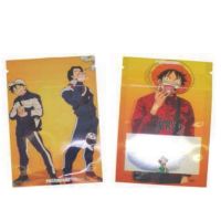 【CW】∈✆┅  Cartoon Anime Man Ziplock 7x10 Mylar Plastic Custom Logo Wholesale