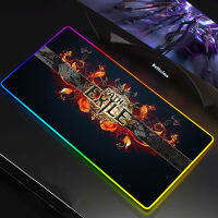 Mouse Pad LED RGB XXL Gamer Anti-slip Rubber Pad Play Mats Gaming for RGB Keyboard Laptop Computer PC Path of Exile Desk mats