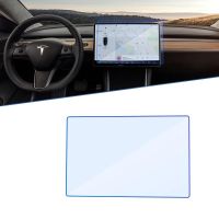 For Tesla Model Y 2021 2022 Car Navigation Instrument Film GPS Ultra-Thin Touch Full Screen Protector Tempered Glass Accessories