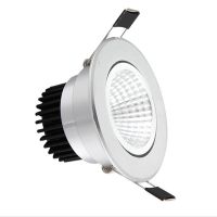 Adjustable Angle Dimmable LED COB Downlight 6W 9W 15W 18W Recessed Ceiling Lamp AC110V 220V Downlight Spot Light Home Decor