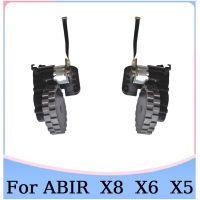 ล้อเปลี่ยนสำหรับ ABIR X8 X6 X5ชิ้นส่วนเครื่องดูดฝุ่นหุ่นยนต์เดินทางล้อประกอบมอเตอร์