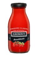 AGROMONTE - SAUCE ARRABBIATA 260G พาสต้าซอสมะเขือเทศเชอร์รี่ผสมมะกอกเขียวและพริก