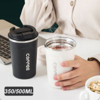 350มิลลิลิตร510มิลลิลิตรถ้วยกาแฟสแตนเลสเดินทางความร้อนแก้วป้องกันการรั่วร้อนขวดชาแก้วกาแฟกระติกฉนวนถ้วย