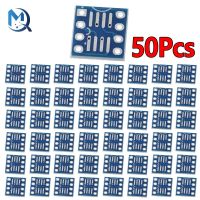 50PCS SOP8 SO8 SOIC8 TO DIP8 Interposer Board Pcb Board Adapter Plate ใหม่