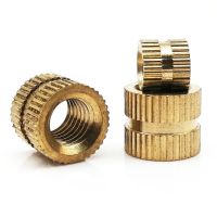 5/10/25/50pc M1.6 M2 M2.5 M3 M4 M5 M6 M8 M10 Solid Brass 3D Printer Hot Melt Injection Molding Knurl Embedded Nutsert Insert Nut