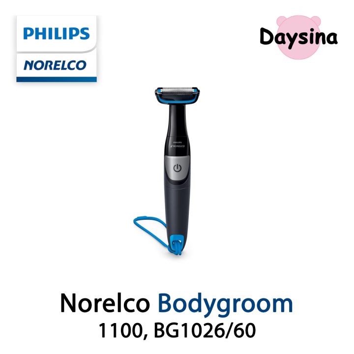 Philips Norelco Bodygroom 1100 Series, BG1026/60, Showerproof Body Hair